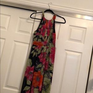 Floral maxi dress